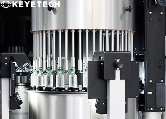 Sistema elettrolitico della macchina di visione di algoritmo di AI per prova livellata liquida della bottiglia