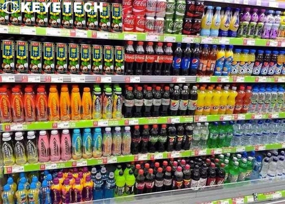Sistema di prova online del prodotto per il livello di liquido della bevanda