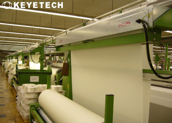 Macchina di ispezione tessile automatica a visione HMI intelligente