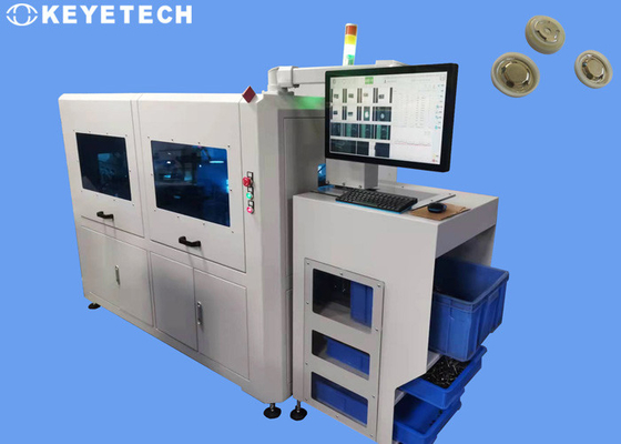 Macchina di visione del cappuccio della batteria di potere dello Li-ione della macchina di ispezione di AI elettrolitica