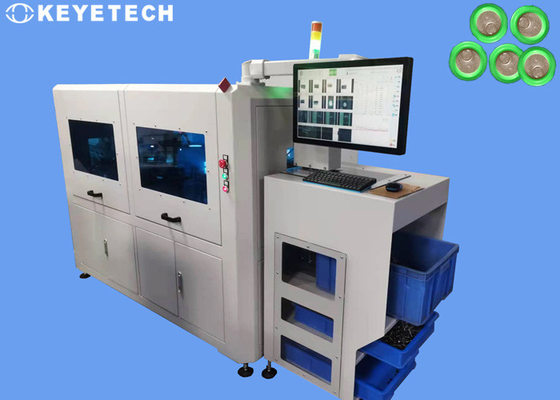 Cappucci AOI Inspection Machine per rilevazione di difetto superficiale del cappuccio della batteria dello Li-ione