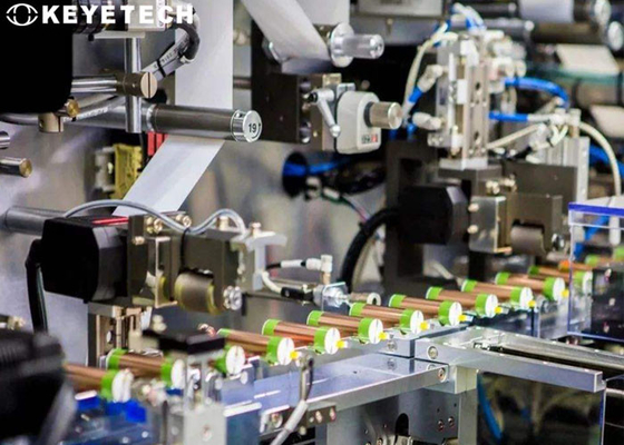 Cappucci AOI Inspection Machine per rilevazione di difetto superficiale del cappuccio della batteria dello Li-ione