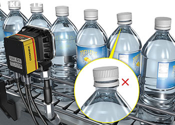 sistema di ispezione vuoto della bottiglia 500ml con la rappresentazione di immagine del campione di alta precisione
