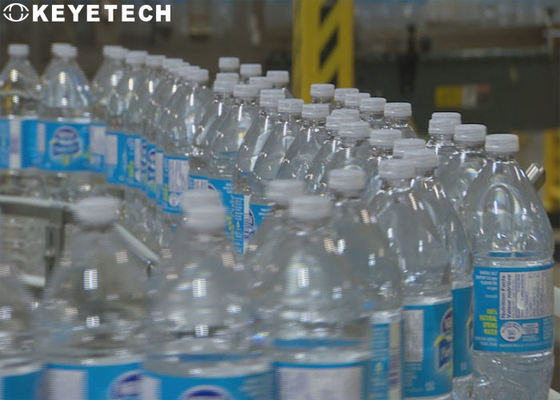 Macchina di plastica di ispezione della bottiglia di vetro con il sistema di produzione automatizzato di AI