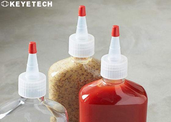 Sistema di ispezione d'elaborazione accurato del software per i coperchi della bottiglia di ketchup