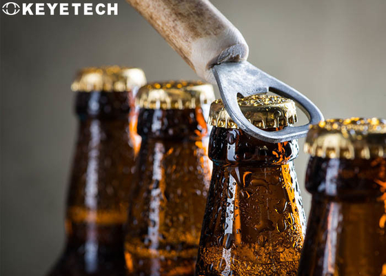 Macchina di ispezione dell'etichetta della bottiglia di birra di KEYE Vision System Inspection Equipment