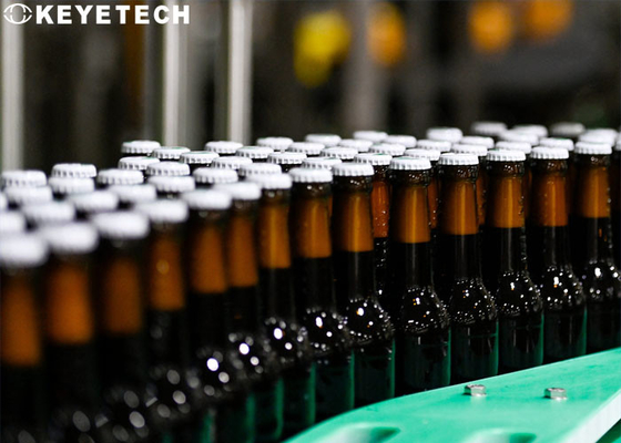 Macchina di ispezione dell'etichetta della bottiglia di birra di KEYE Vision System Inspection Equipment