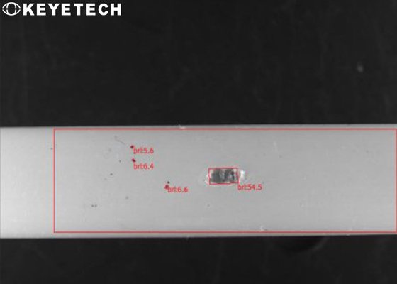 Macchina di ispezione di qualità di superficie del sistema di identificazione automatica per il tubo del PVC
