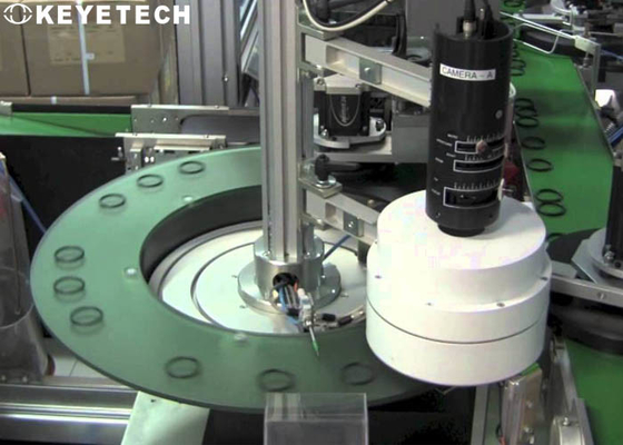 O Ring Quality Inspection Machine Convey con la piastra vibrante di vetro
