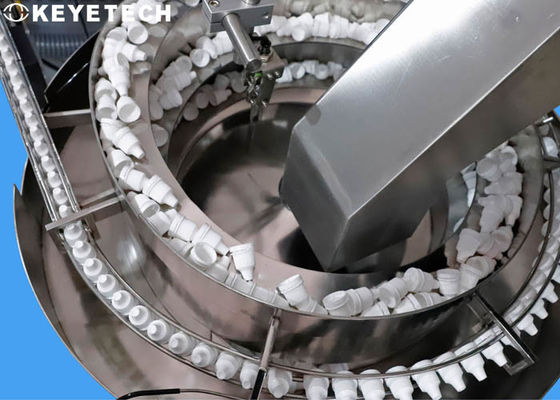 Chiusura rigida del tappo della bottiglia del gocciolante macchina di ispezione visiva AI in tempo reale