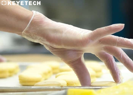 Macchia di olio &amp; macchina di controllo visiva di rottura per i guanti di gomma del PVC
