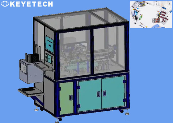 Riconoscimento visivo di immagine di AI della macchina di ispezione di qualità della linea di riempimento liquida