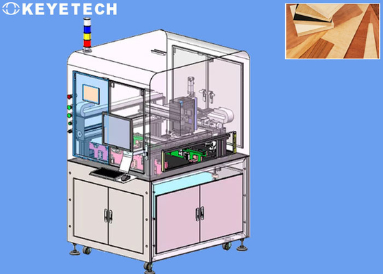 Qualità di superficie del pannello che controlla macchina con il sistema di ispezione automatico completo