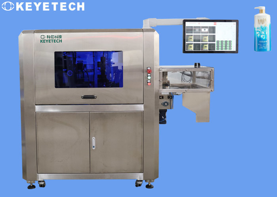 Macchina d'imballaggio automatica dell'attrezzatura di ispezione del ODM per l'etichetta della bottiglia del gel della doccia