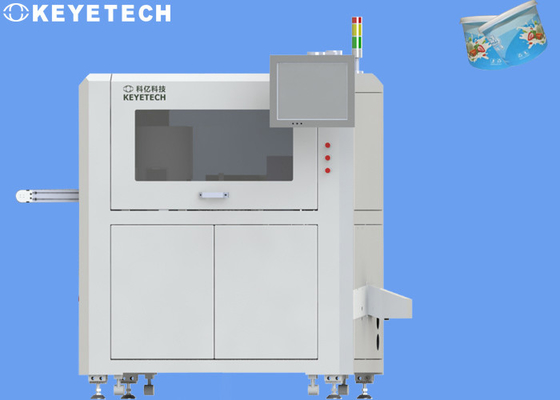 Sistemi di ispezione intelligenti Aoi Machine For Yogurt Cup di visione artificiale