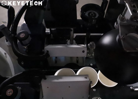 21 pollice del touch screen di sistema di ispezione di Ai per rilevazione di difetto superficiale della tazza di carta