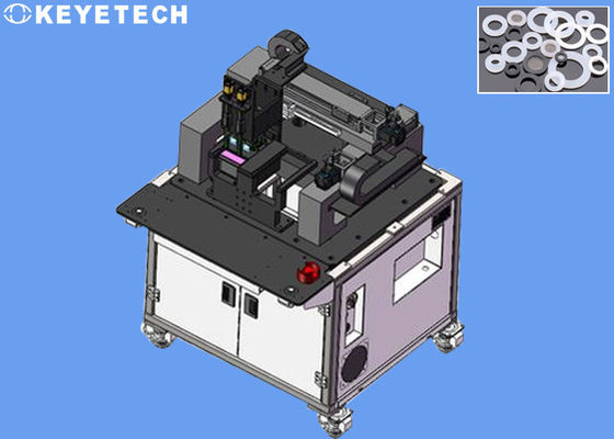 Ruber che sigilla O Ring Visual Inspection Machine per il controllo di punto nero di superficie