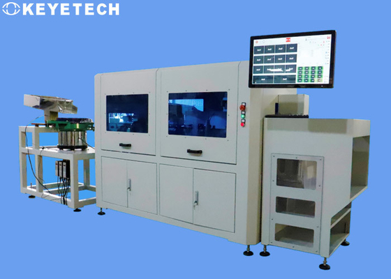 La vibrazione lineare alimenta la macchina di ispezione visiva per i condensatori completamente automatici