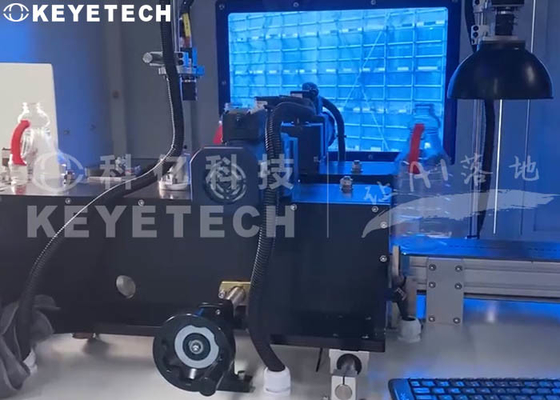 Equipaggiamento di ispezione della qualità delle bottiglie in PET Sistema di rilevamento con telecamera in linea