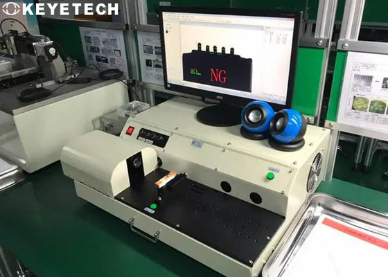Sistema di ispezione visiva visiva nella moderna produzione automatica industriale