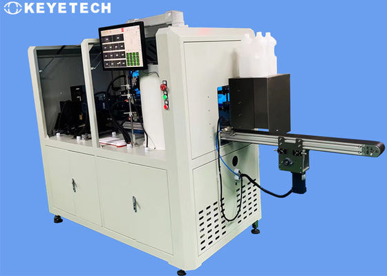 Macchina per l'ispezione della visione AI con stampa superficiale del tappo per liquore in plastica