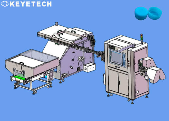 Macchina di rilevamento in linea con chiusura del tappo ad alta velocità
