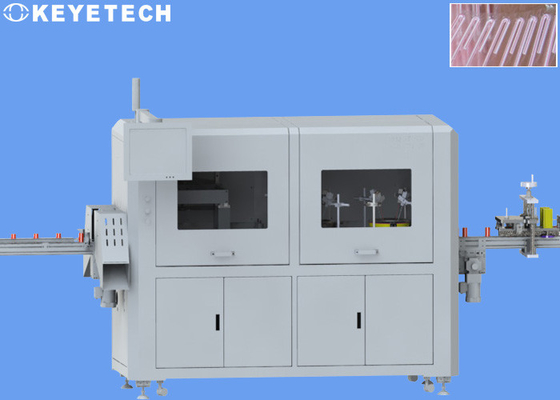 Straw Defects Detection Machine di carta & di plastica con il dispositivo d'etichettatura automatico
