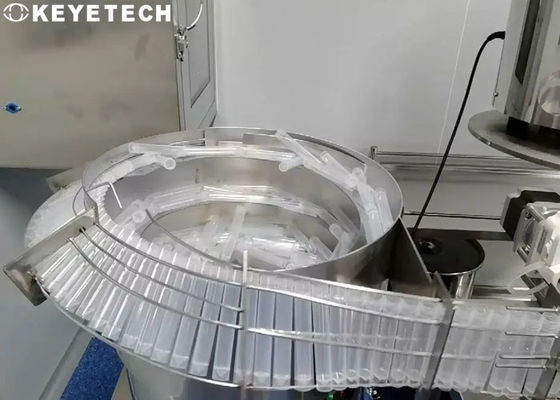 Controllo dei difetti della superficie dei tubi medici di plastica macchina di ispezione della visione della telecamera