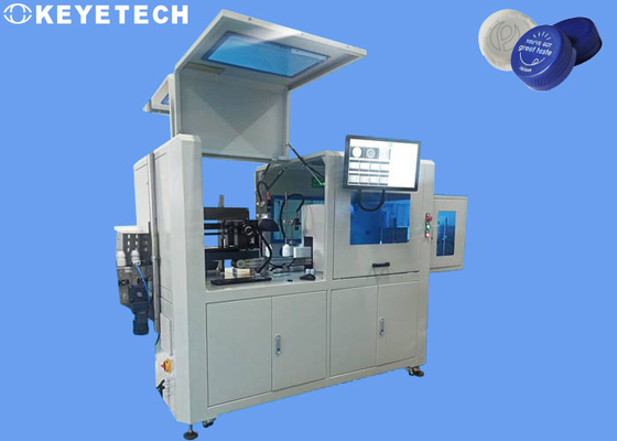Sistema di ispezione della chiusura del cappuccio dell'OEM di KEYE con la funzione di Counting&Reject
