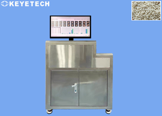 HD Touch Screen Rice Quality Analyzer per controllare i cereali malati mangiati da insetti