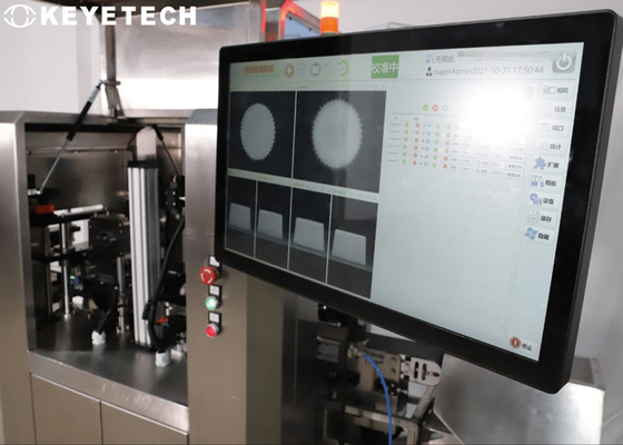 Flip Cap Vision Sorting Machine Sistema di ispezione ottica ad alta risoluzione