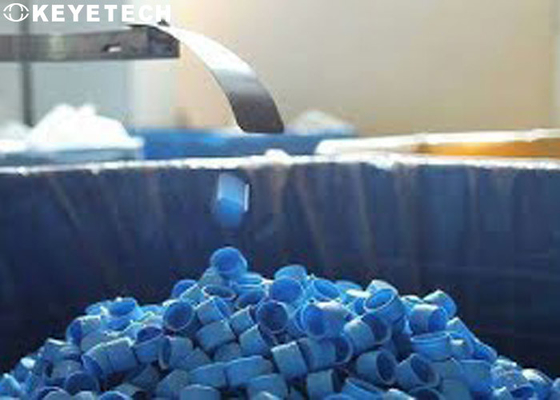 Macchina di rilevamento dei difetti del tappo in plastica con videocamere CCD