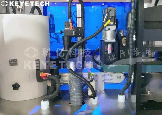 Sistema di ispezione con telecamera visiva HMI per imballaggi di plastica farmaceutica