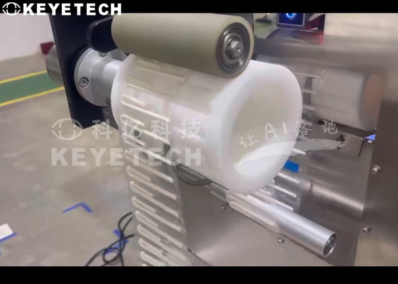 HMI Support Paper Straw Roll Packaging Surface Defects Detection Machine (macchina di rilevamento dei difetti della superficie dell'imballaggio)