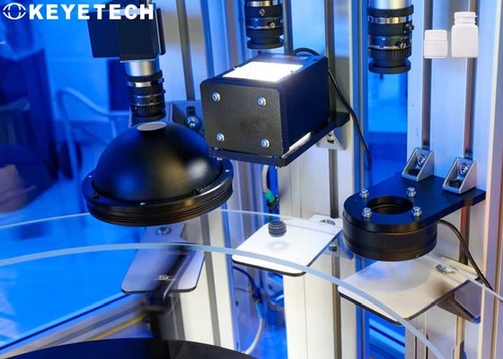 Sistema di ispezione della visione della fotocamera a chiusura a tappeto con software di elaborazione delle immagini ad alta velocità