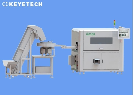Pacchetto in tempo reale della macchina di ispezione visiva di 4KW Ai che ordina sistema per i cappucci di collirio