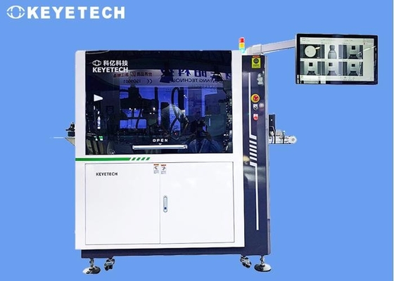 Macchina per l'ispezione delle bottiglie a goccia vuota con display HMI touch screen
