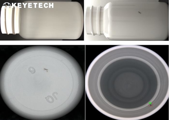 Macchina per l'ispezione delle bottiglie vuote da 75 ml a 100 ml con l'ultimo algoritmo AI