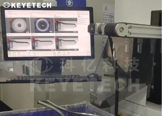 Macchine per il controllo e il selezionamento delle preforme in PET, per il sigillo superiore, per il corpo, per la porta di iniezione