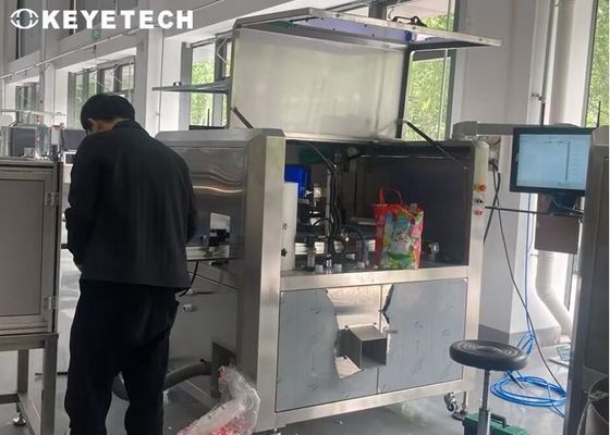 Sistema di rilevamento dei difetti della superficie del tappo Lami Equipaggiamento di ispezione online del prodotto