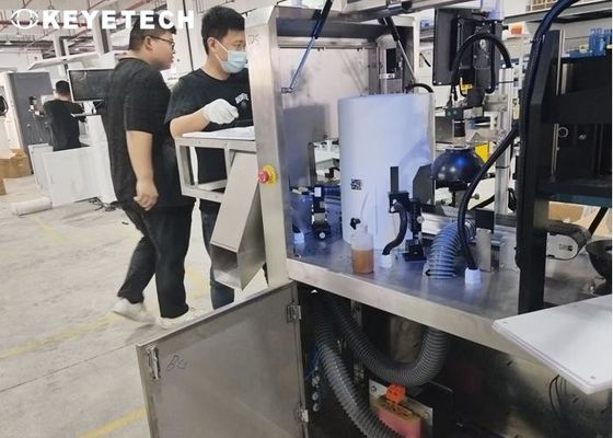 AI Machine Vision Industrial Optical Sorting Machine per contenitori di barattoli di plastica