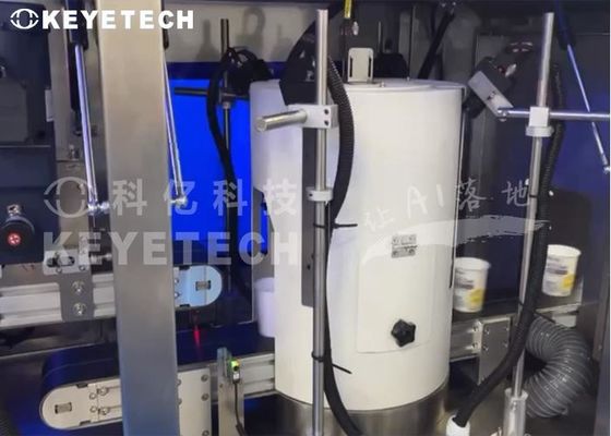 Macchina per l'ispezione dei difetti visivi della superficie della tazza di gelato di plastica