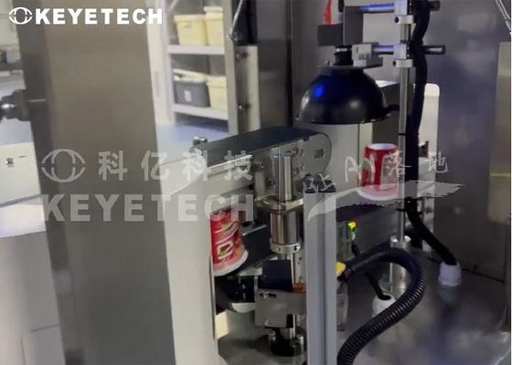 Macchina di selezione della coppa visiva IML Sistema di ispezione visiva automatizzata a difetti zero