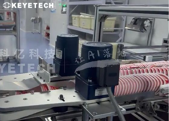 Macchina di ispezione con telecamera basata sull'intelligenza artificiale prima del carico e dell'impilazione della tazza IML