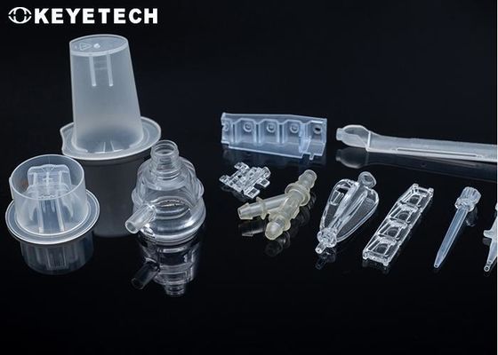 Macchina di visione per la selezione e il controllo qualità di componenti stampati a iniezione di plastica