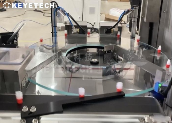 Macchina di ispezione visiva automatica per coperchi in carta plastica