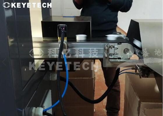 Sistema automatizzato di controllo qualità per l'ispezione dei tappi Helicap di Tetra Pak