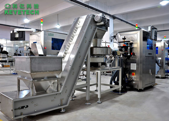 3-5Kw Power Bottle Vision Inspection Machine Inline con pesatrice di controllo