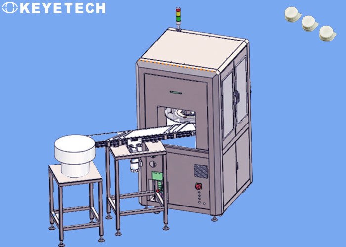 Sistema automatizzato di controllo qualità per l'ispezione dei tappi Helicap di Tetra Pak