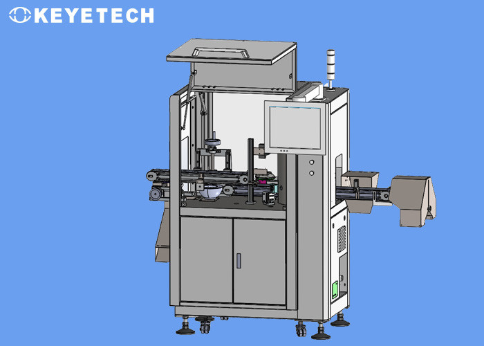 CCD Camera Cap Sorting Machine con AI Deeping Learning Algorithm